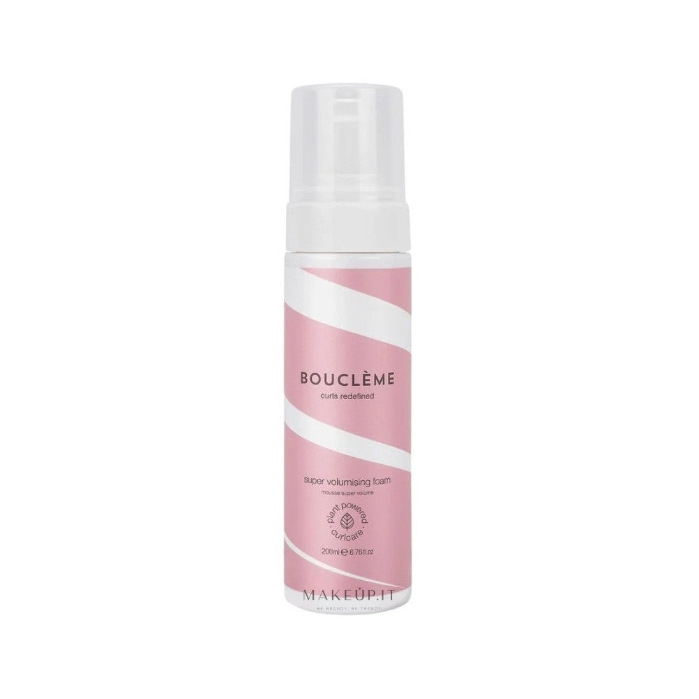 Bouclème Super Volumizing Curl Mousse modelleringsskum för att fixera och forma 200 ml