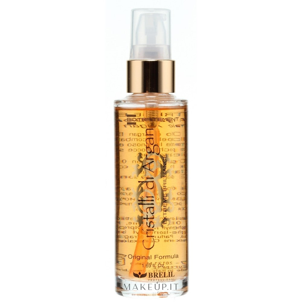 Brelil Professional Cristalli di Argan Extreme Brilliance 50 ml — Illuminating Crystals 