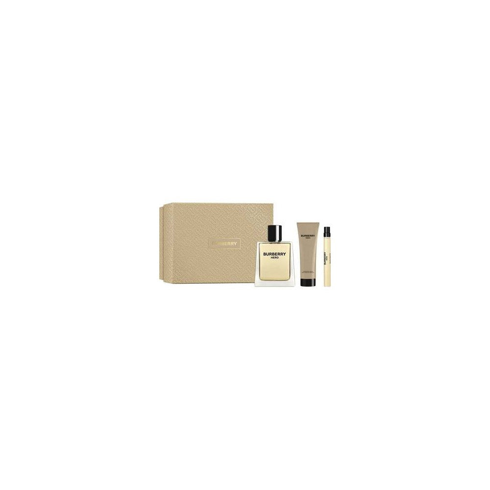 Soubor Burberry Hero toaletní voda 100 ml Gel 75 ml Mini 10 ml muži