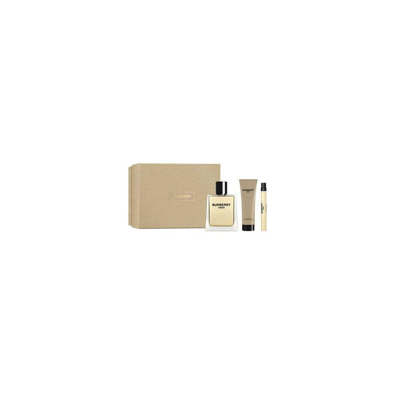Soubor Burberry Hero toaletní voda 100 ml Gel 75 ml Mini 10 ml muži