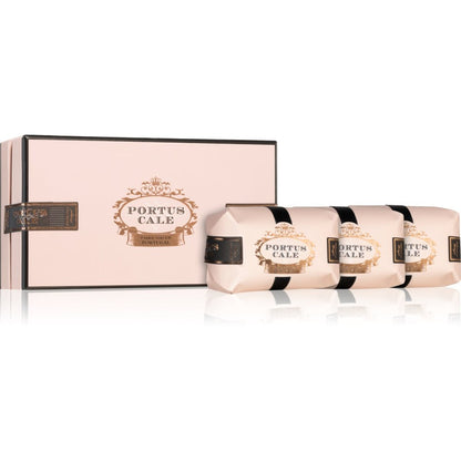 Castelbel Portus Cale Rosé Blush savon solide coffret cadeau 3x150 g