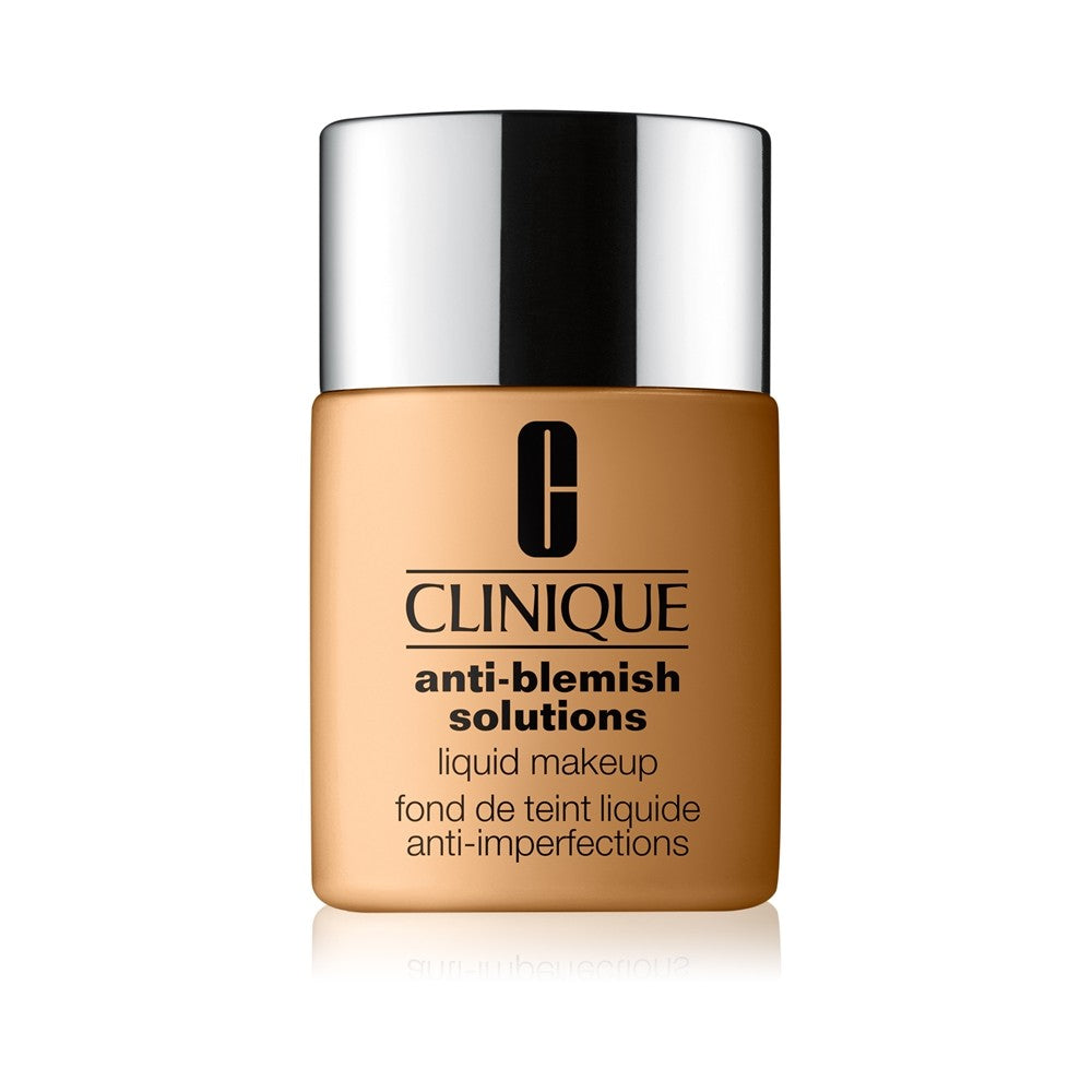 Clinique Maquillaje Líquido Anti-Blemish Solutions™ base cubriente para pieles grasas y con tendencia acneica color CN 58 Miel 30 ml