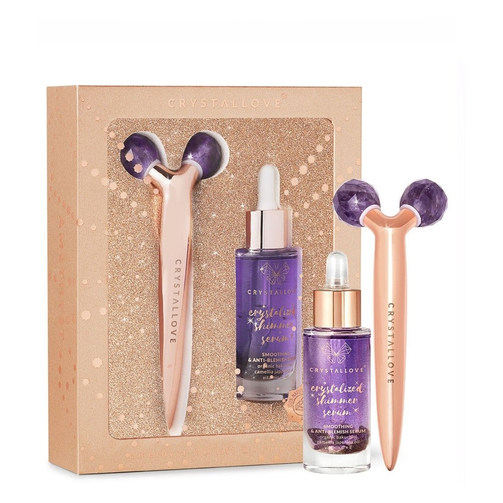 Crystallove Golden Ametyst 3D Lift &amp; Sculpt Set (pro dokonalou pleť) 1 ks