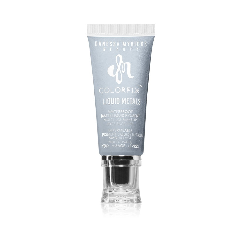 Danessa Myricks Beauty Colorfix Liquid Metals многофункциональный макияж для глаз, губ и лица Платиновый 10 мл
