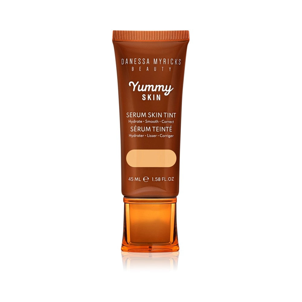 Danessa Myricks Beauty Yummy Skin Serum Fond de teint lissant hydratant pour la peau couleur 3 - Peau claire à claire avec des nuances jaune doré 45 ml