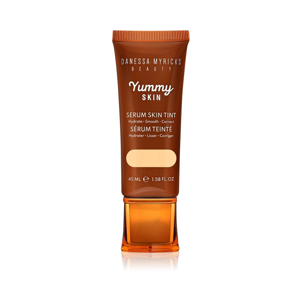 Danessa Myricks Beauty Yummy Skin Serum Fond de teint lissant hydratant couleur 1 - Peau très claire aux sous-tons jaune doré 45 ml