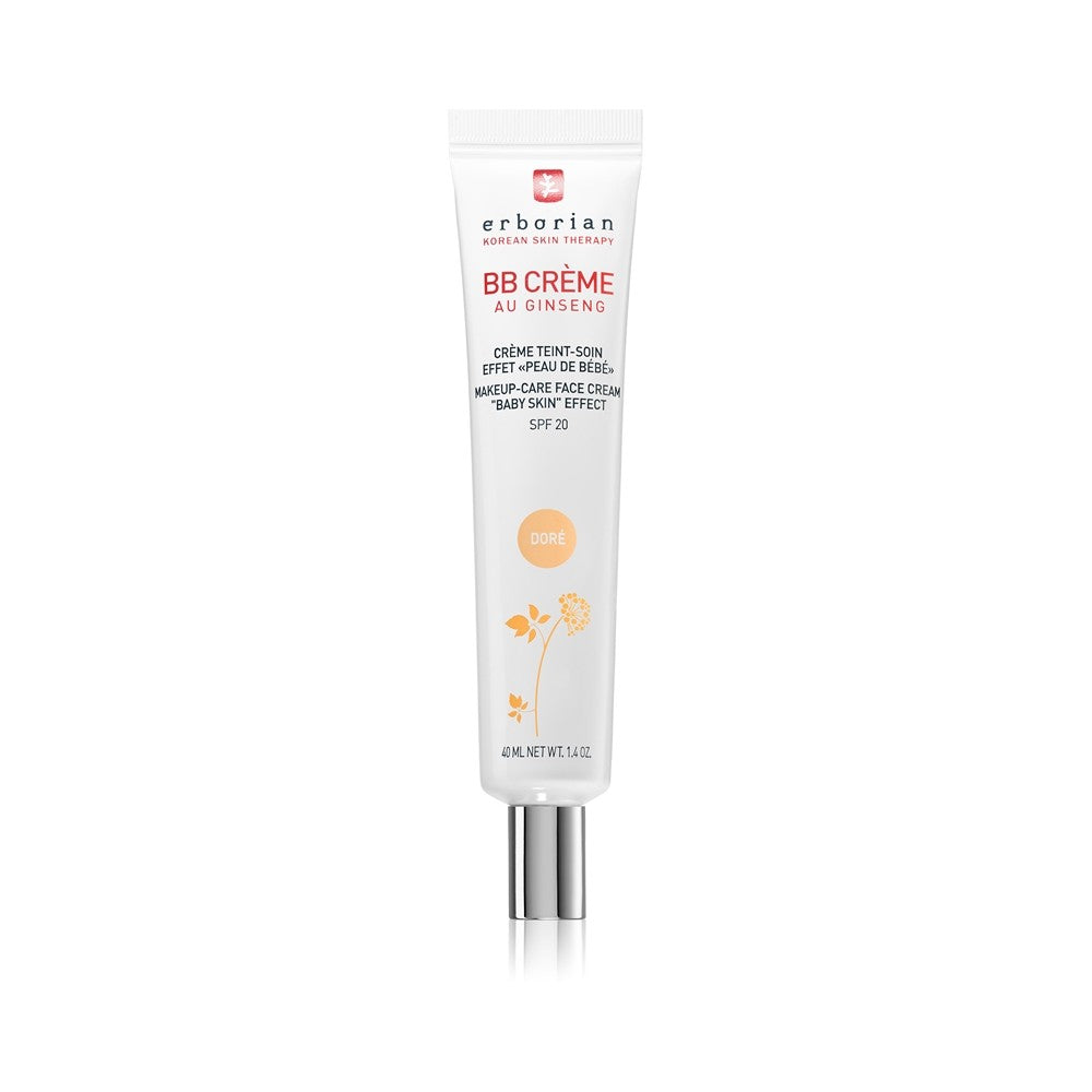 Erborian Tónovaný BB krém pro dokonalou pleť SPF 20 velké balení Doré color 40 ml