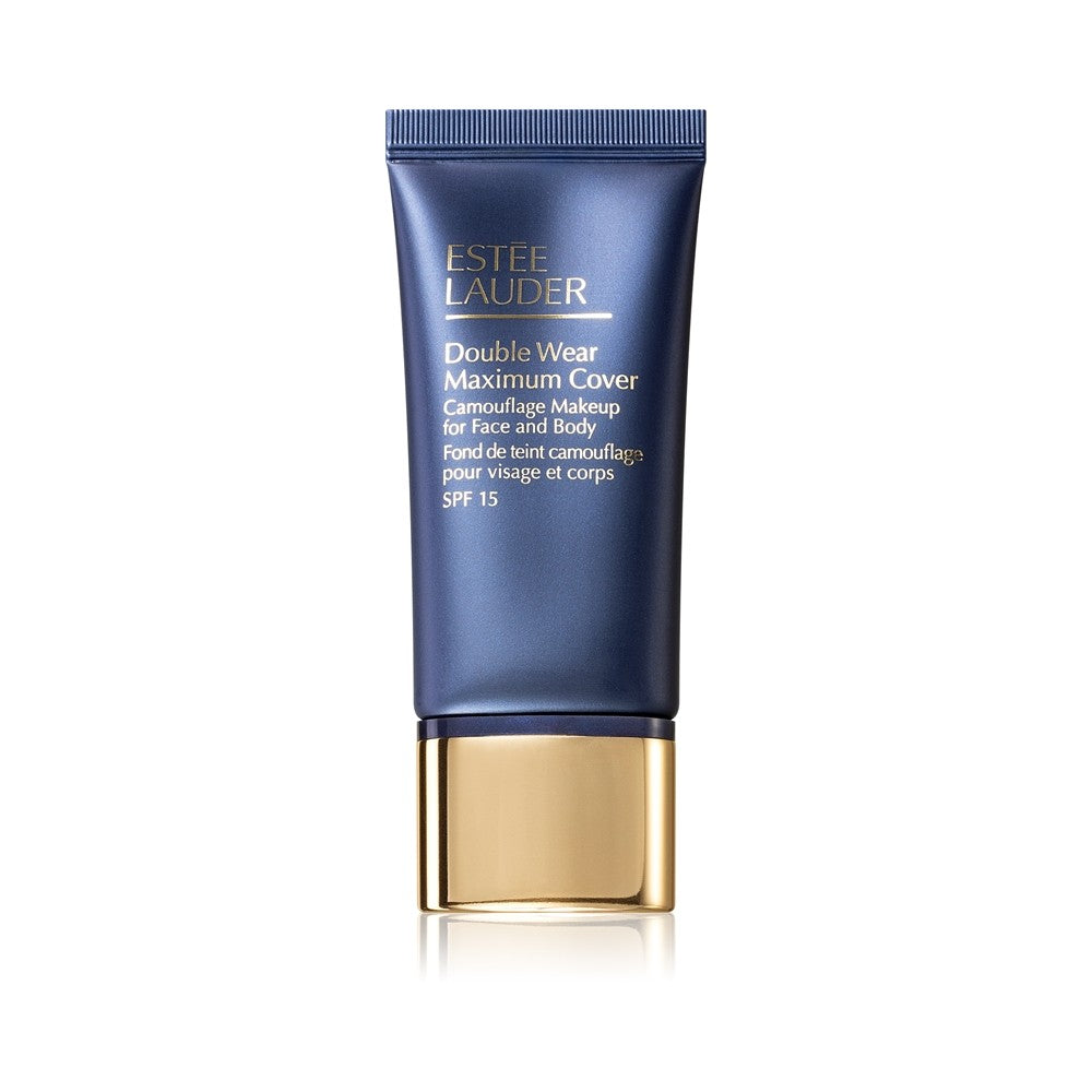 Estée Lauder Double Wear Maximum Cover Maquillage Camouflage Visage et Corps SPF 15 fond de teint couvrant visage et corps couleur 5W2 Rich Caramel 30 ml