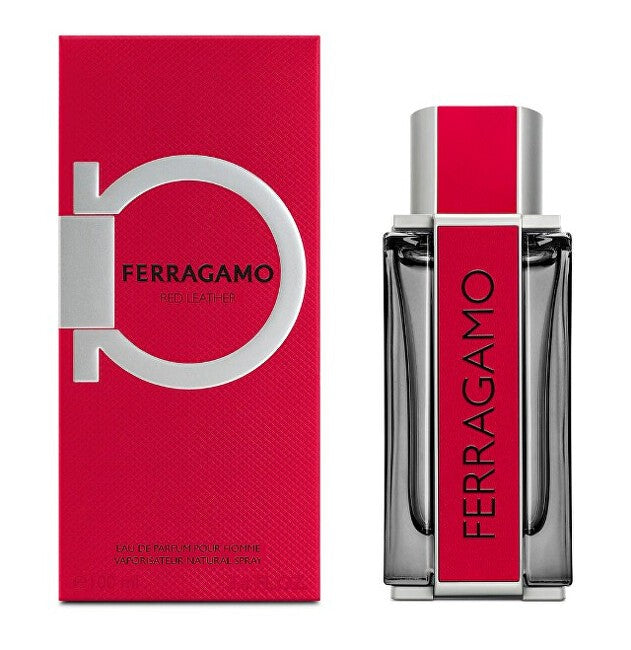 Salvatore Ferragamo Red Leather Eau de Parfum Uomo 50 ml — Eau de Parfum