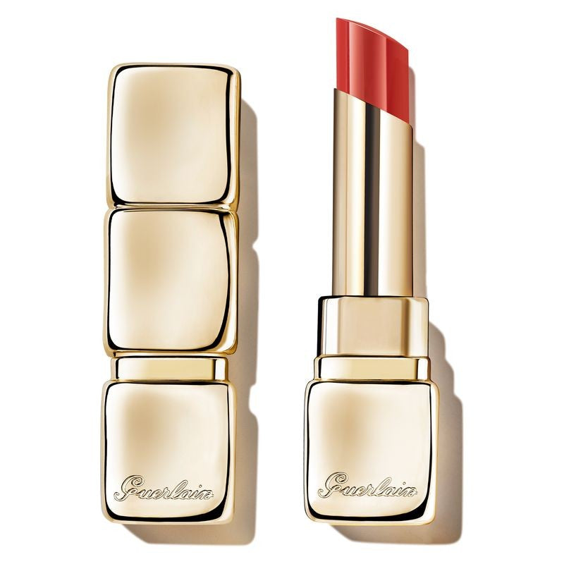GUERLAIN KissKiss Shine Bloom blank læbestift farve 519 Floral Brick 3,5 g