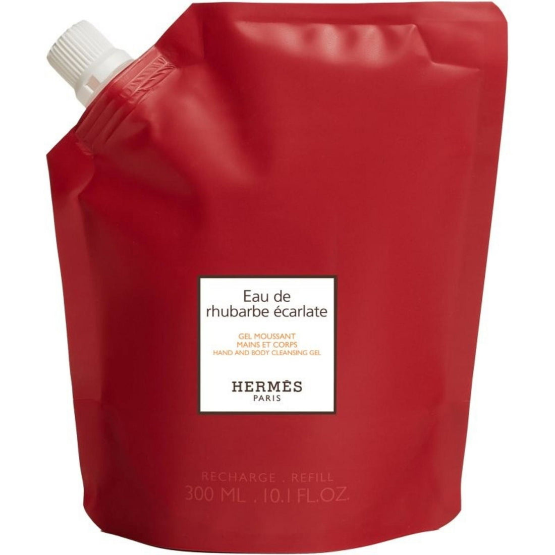 HERMÈS Le Bain Eau de rhubarbe écarlate rensegel for hender og kropp unisex 300 ml