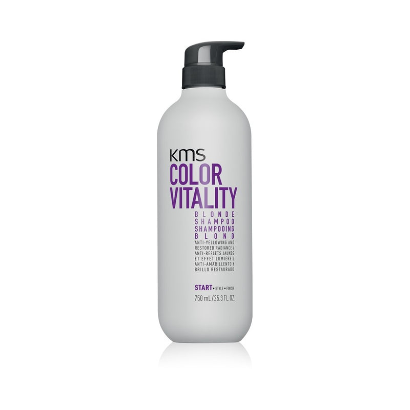 KMS Color Vitality Blonde Moisturizing shampoo för blont hår 750 ml