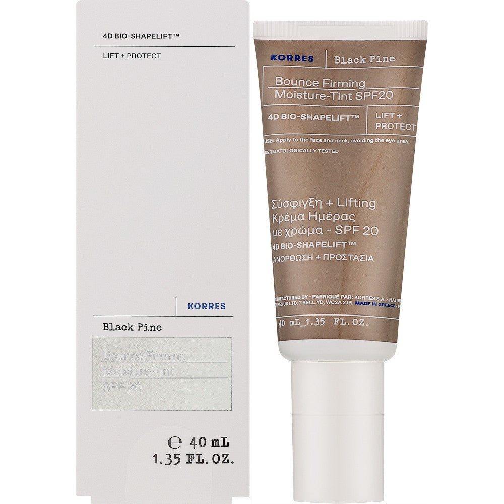 Korres Tonizujący krem nawilżający SPF 20 Tymianek i Miód 40 ml