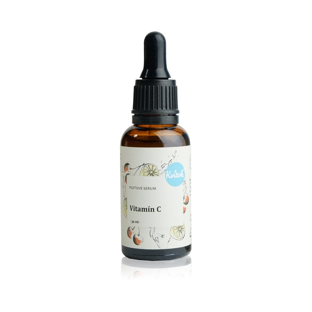 Kvitok Ser antioxidant cu vitamina C pentru pielea matura 30 ml