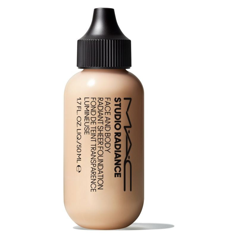 MAC Cosmetics Studio Radiance Sheer base leve para cor de rosto e corpo C0 50 ml