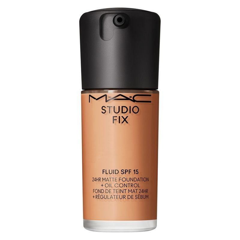 MAC Cosmetics Studio Fix Fluid SPF 15 24HR Matte + Oil Control matterende foundation SPF 15 kleur NC44.5 30 ml
