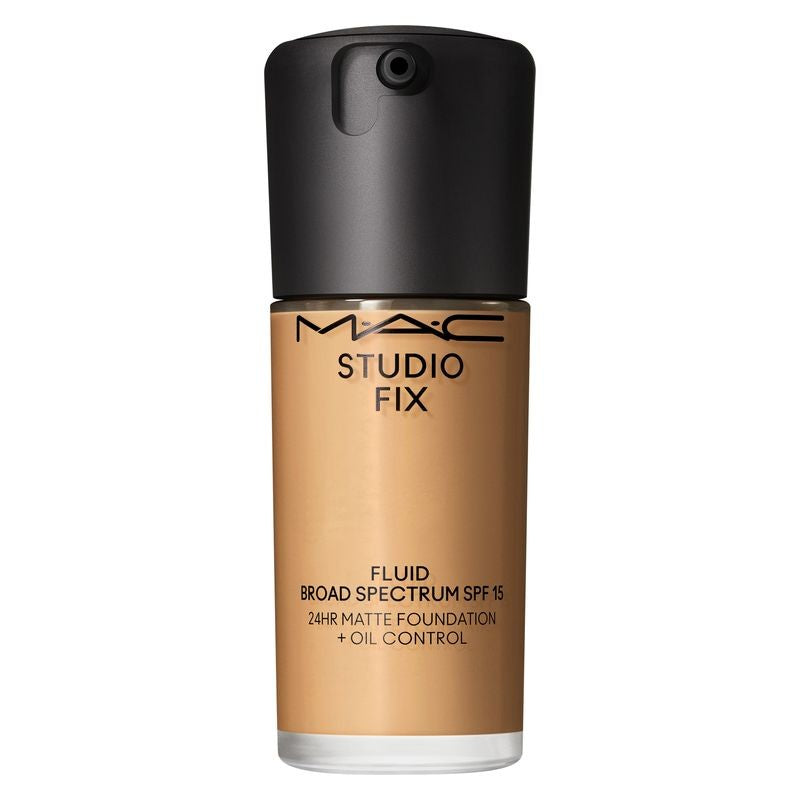 MAC Cosmetics Studio Fix Fluid SPF 15 24HR Matte + Oil Control podkład matujący SPF 15 kolor NC38 30 ml