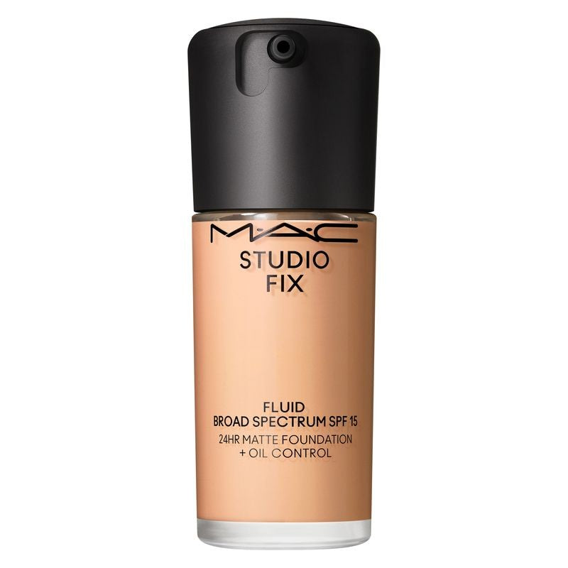 MAC Cosmetics Studio Fix Fluid SPF 15 24HR Matte + Oil Control matující make-up SPF 15 barva N6.5 30 ml