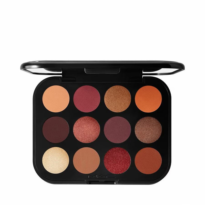 MAC Cosmetics Paleta Connect In Color de 12 sombras em Future Flame 12.2