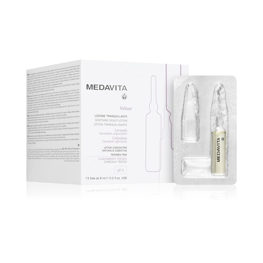 Medavita Velour Intensieve verzachtende haarbehandelingslotion 12x6 ml