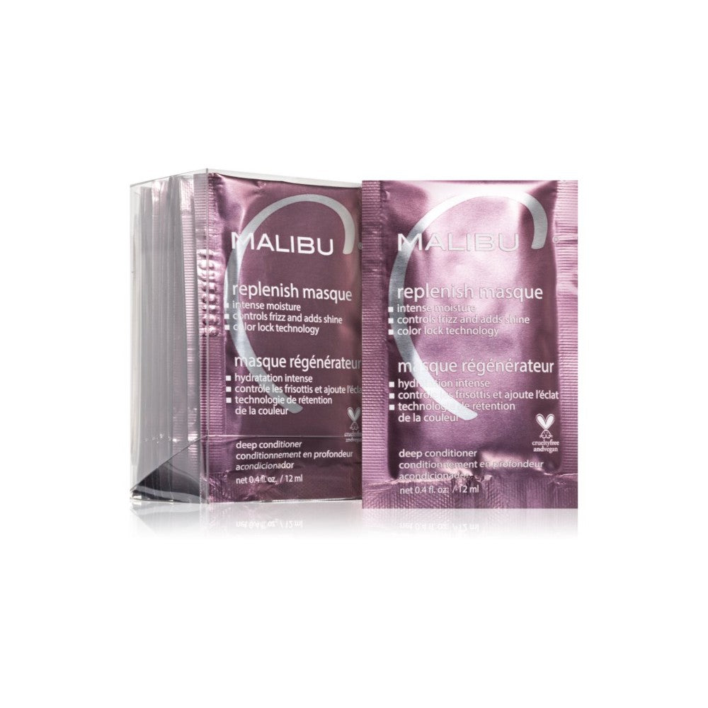 Malibu C Reumpleți maschera reconstructor de păr 12x12 ml