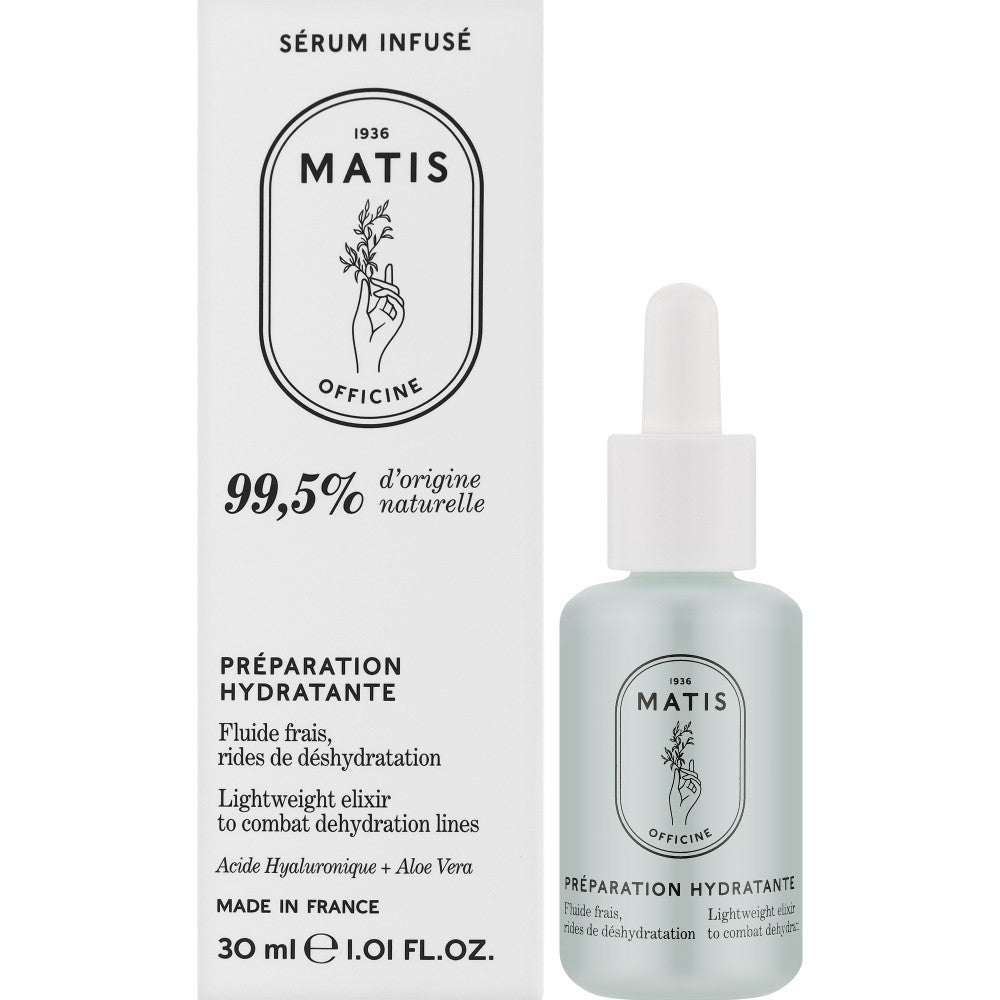 Matis Officine Ser hidratant Preparation Hydratante cu efect de netezire 30 ml