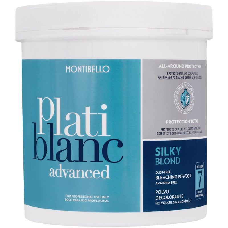 Montibello Teinture capillaire Plati blanc Blond Soyeux 500 ml