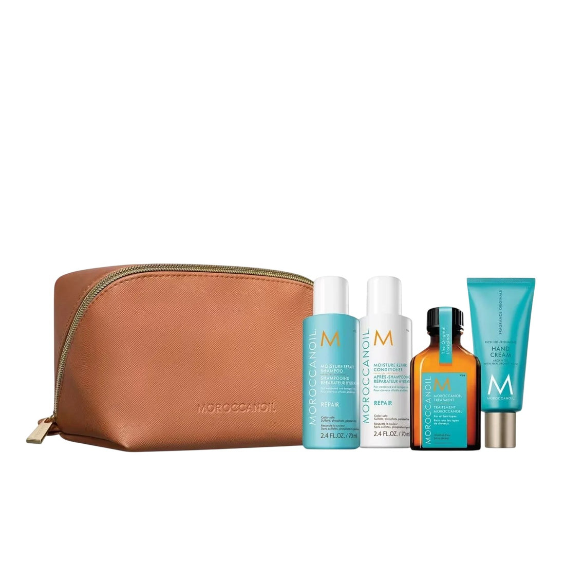 Moroccanoil Επισκευαστικό σετ καλλυντικών ταξιδιού με αναπλαστική δράση 4 τεμ