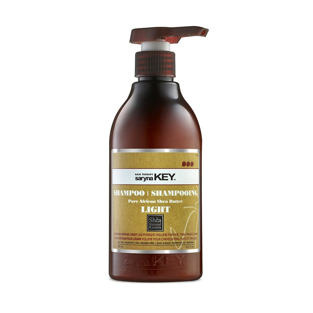 Saryna Key Pure African Shea Butter Lett sjampo med sheasmør 500 ml