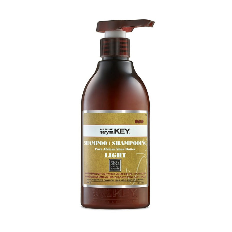 Saryna Key Pure African Shea Butter Lett sjampo med sheasmør 500 ml