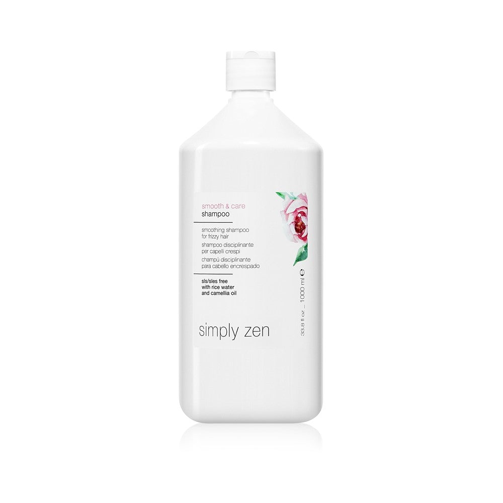 Simply Zen Smooth &amp; Care Șampon netezitor împotriva părului încrețit 1000 ml