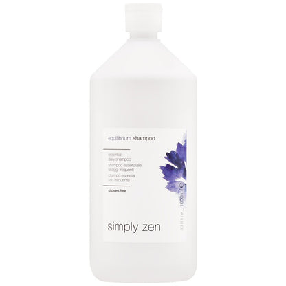 Simply Zen Equilibrium Shampoo for hyppig hårvask 1000 ml