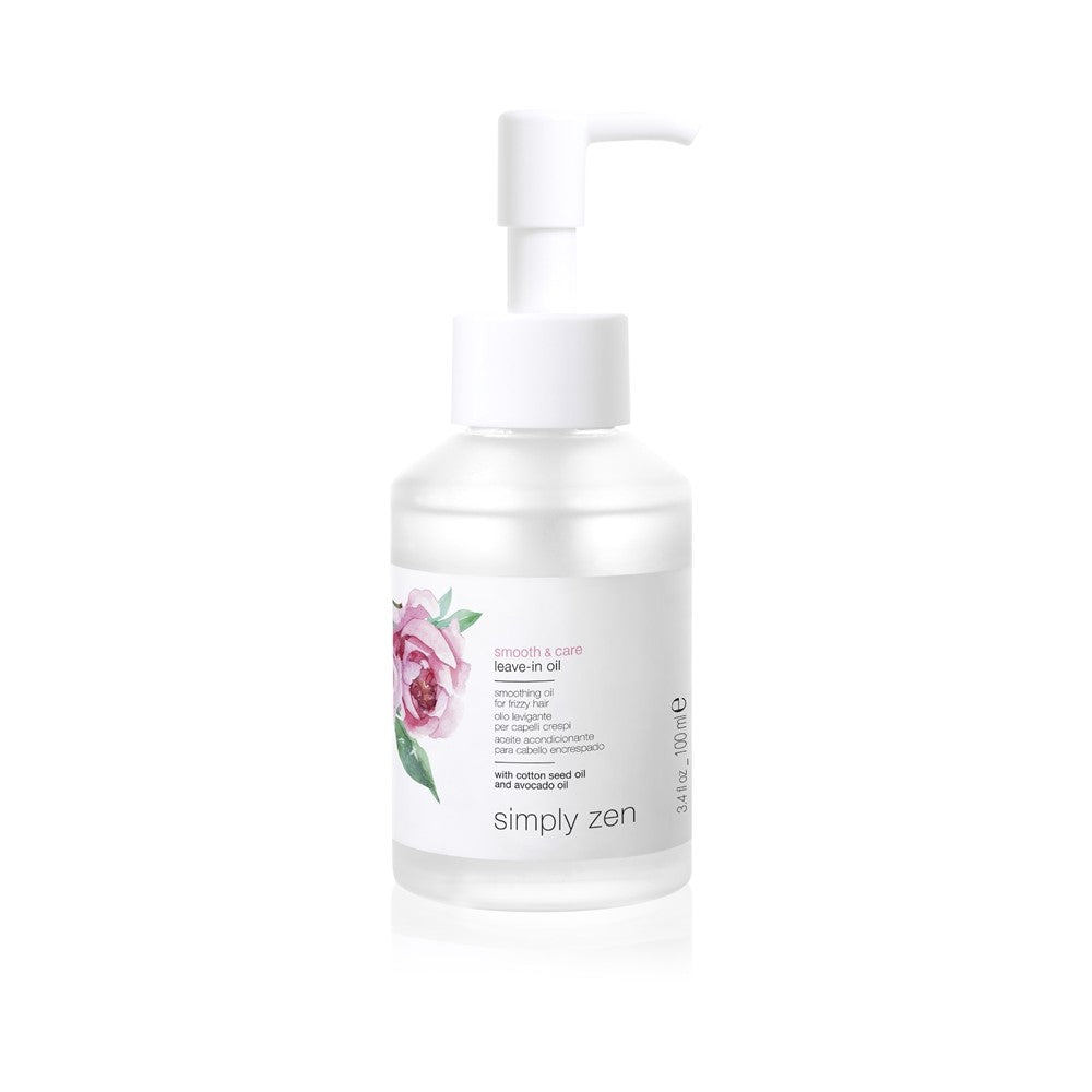 Simply Zen Smooth &amp; care Несмываемое разглаживающее масло против вьющихся волос 100 мл