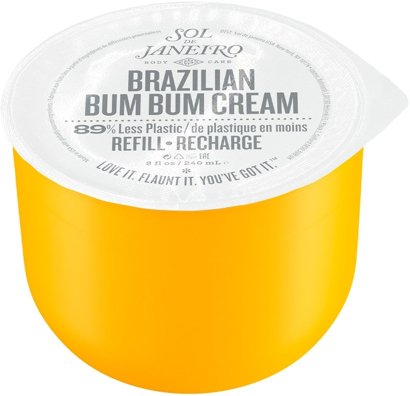 Sol de Janeiro Brazilian Bum Bum zpevňující a vyhlazující krém na hýždě a boky náhradní náplň 240 ml