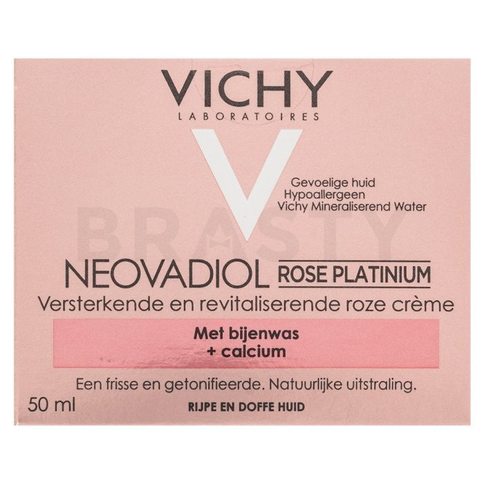 Vichy 네오바디올 로즈 플래티늄 일루미네이팅 앤 스트렝스링 데이 크림(노화 피부용) 50 ml