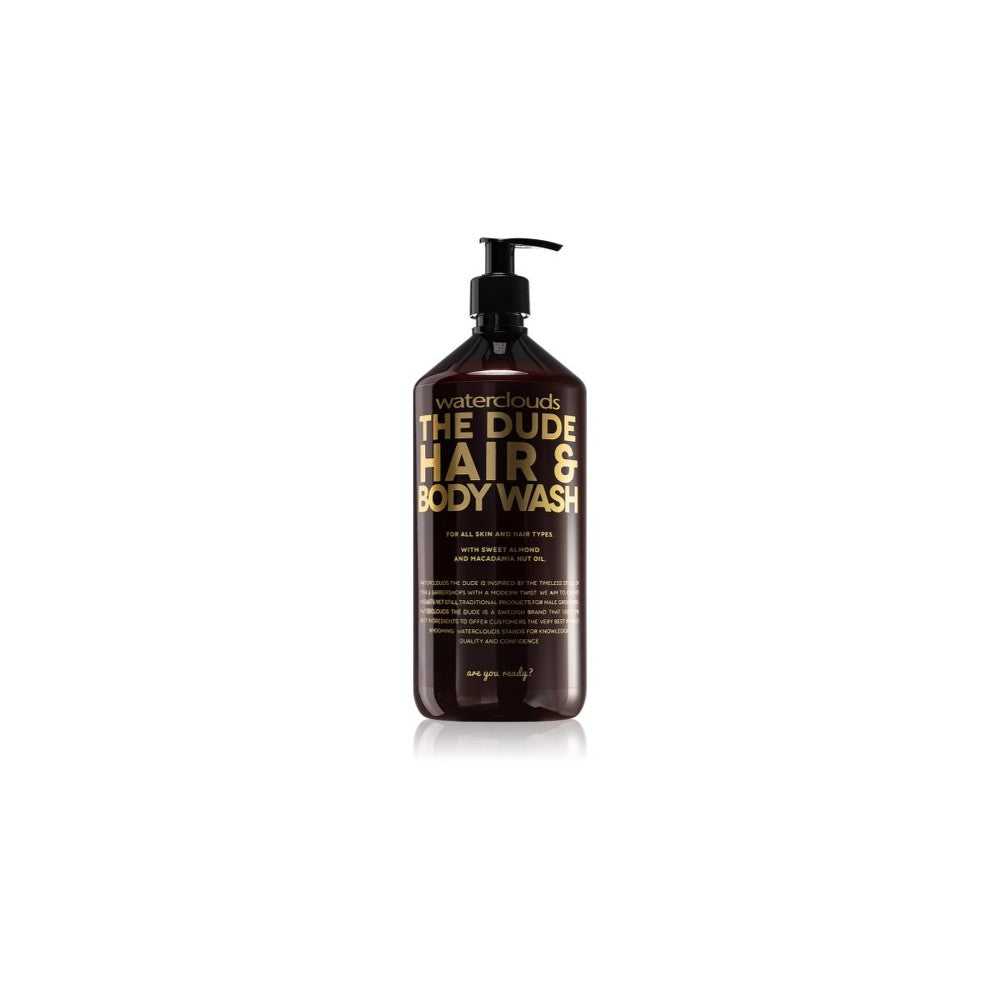 Waterclouds The Dude gel de ducha y champú 2 en 1 1000 ml