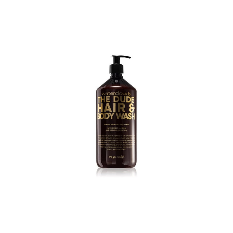 Waterclouds The Dude gel de ducha y champú 2 en 1 1000 ml
