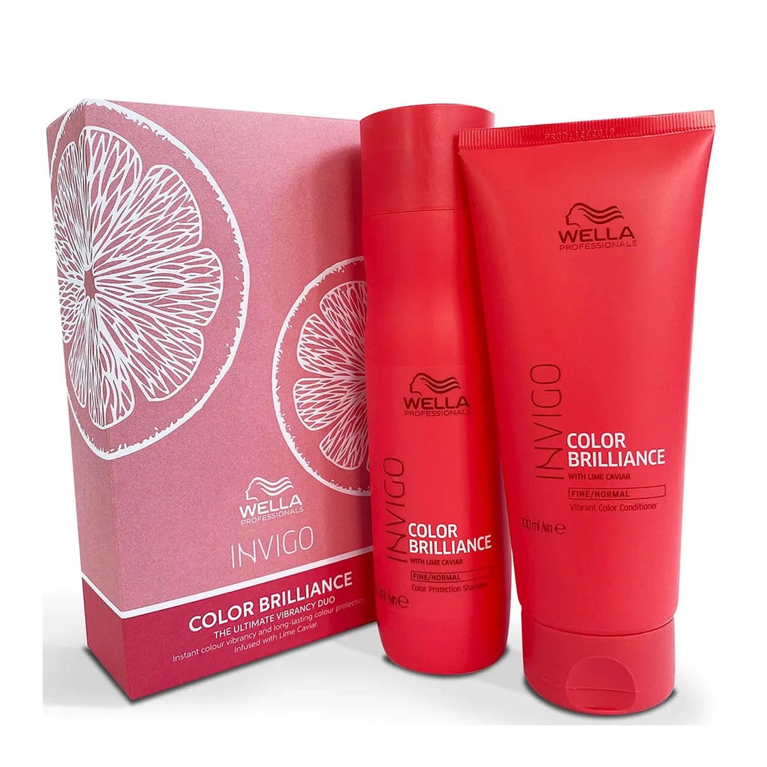 Wella مجموعة هدايا بروفيشنالز إنفيجو كولور بريليانس (للشعر الرقيق والمصبوغ)