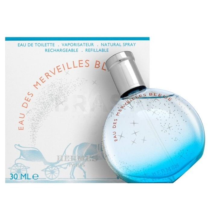 Hermès Eau des Merveilles Bleue Eau De Toilette Dam 30 ml
