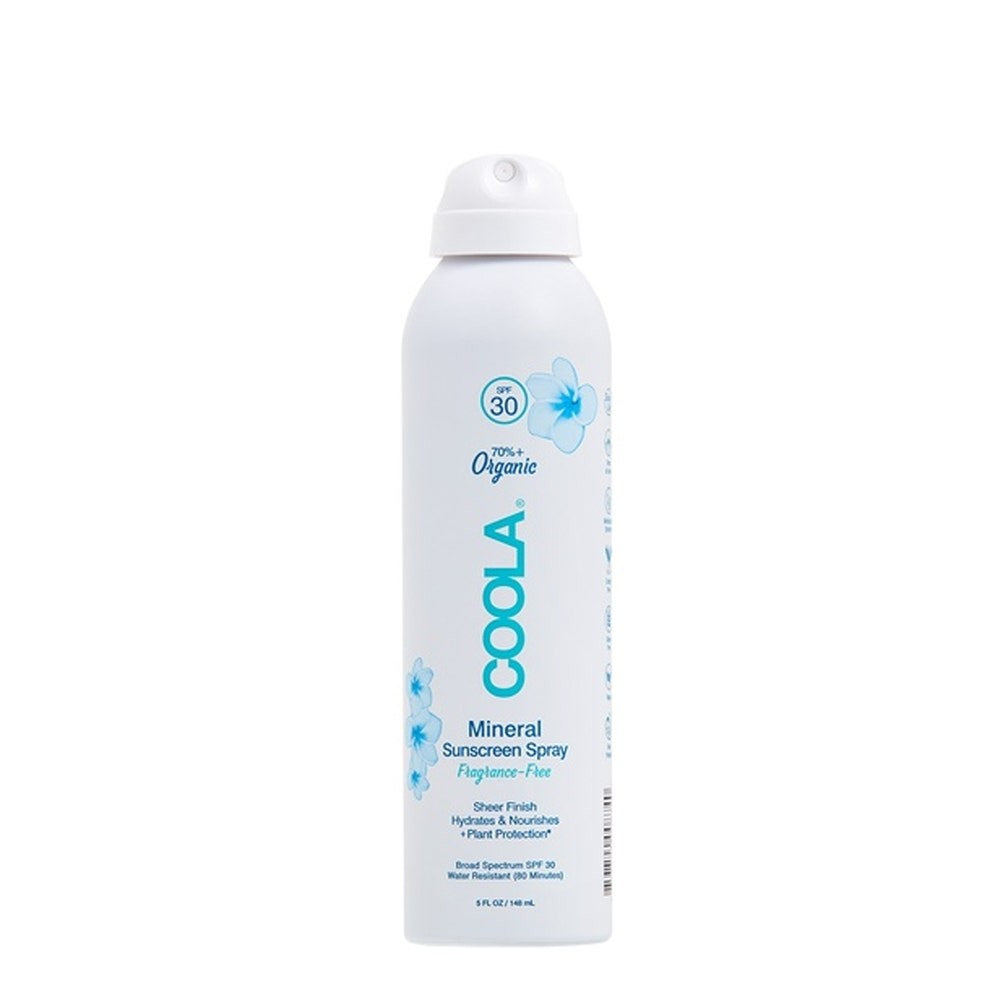 Coola Mineral Spray Körper SPF 30 Fragrance-Free — Sonnenspray für den Körper 