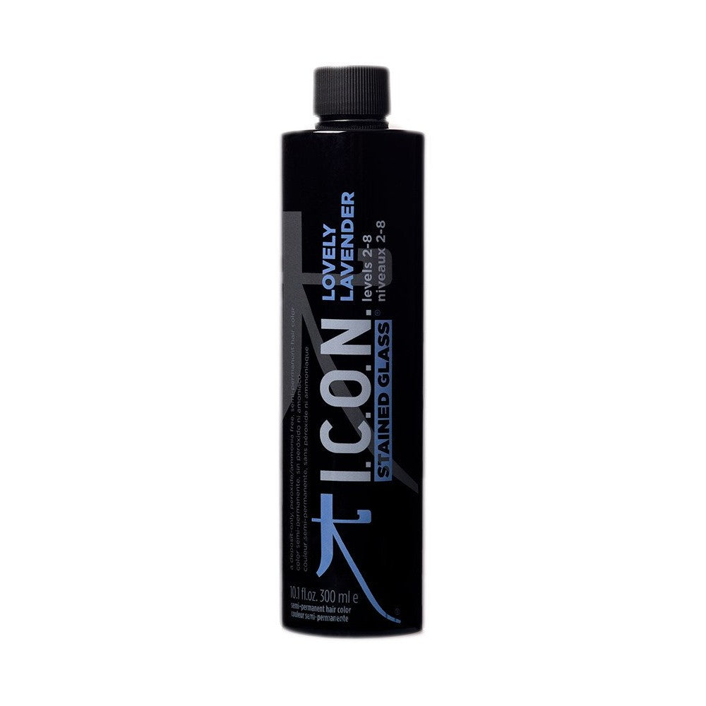 Icona Stained Glass Semi Permanent Color Beautiful Lavendel 300ml