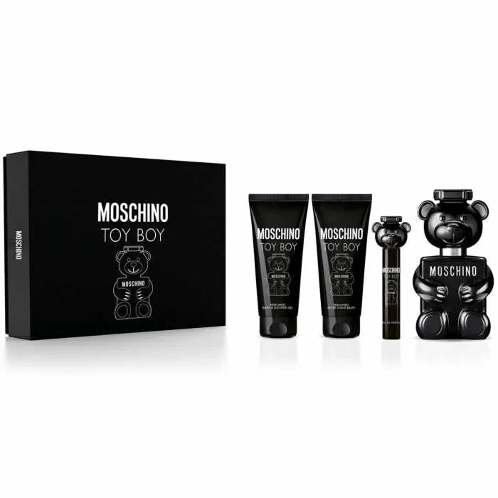 Moschino توي بوي أو دو برفوم بخاخ 100 مل، مجموعة من 4 قطع
