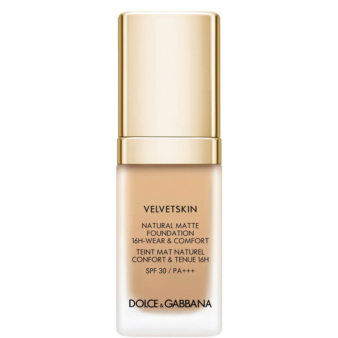 Dolce &amp; gabbana Velvetskin Natural Matte Foundation 16H-Wear &amp; Comfort Spf 30 / Pa+++ 215 - VANILLE (30 ML)
