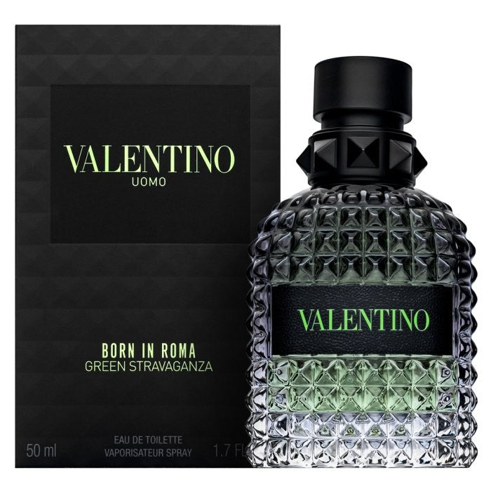 Valentino Born In Roma Herre Extravaganza Grønn Eau De Toilette Spray 50 Ml