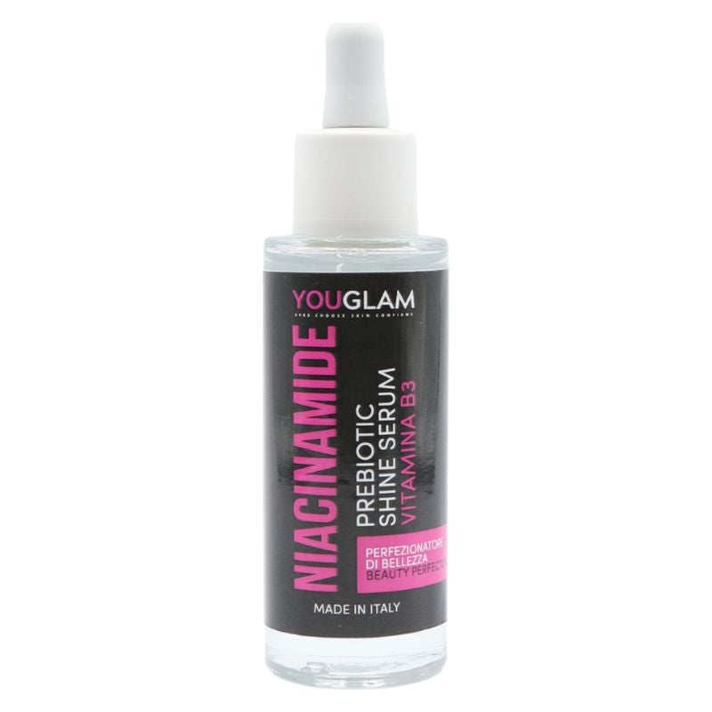 You Glam Niacinamid Strahlendes Präbiotisches Serum Vitamin B3 30 ml — Gesichtsserum 