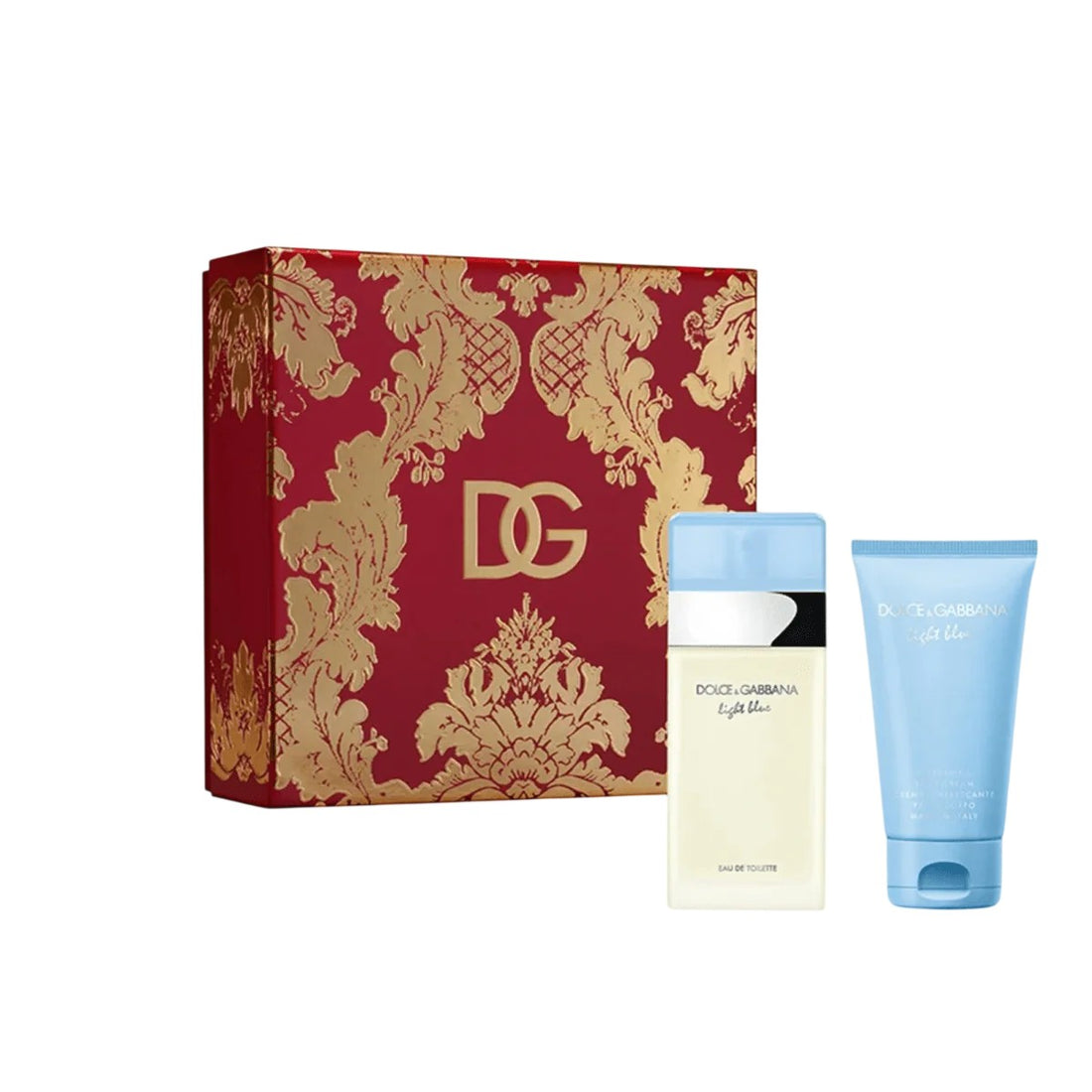 Dolce gabbana Gaveeske Lyseblå Eau de Toilette Woman 50 ml og kroppskrem 50 ml