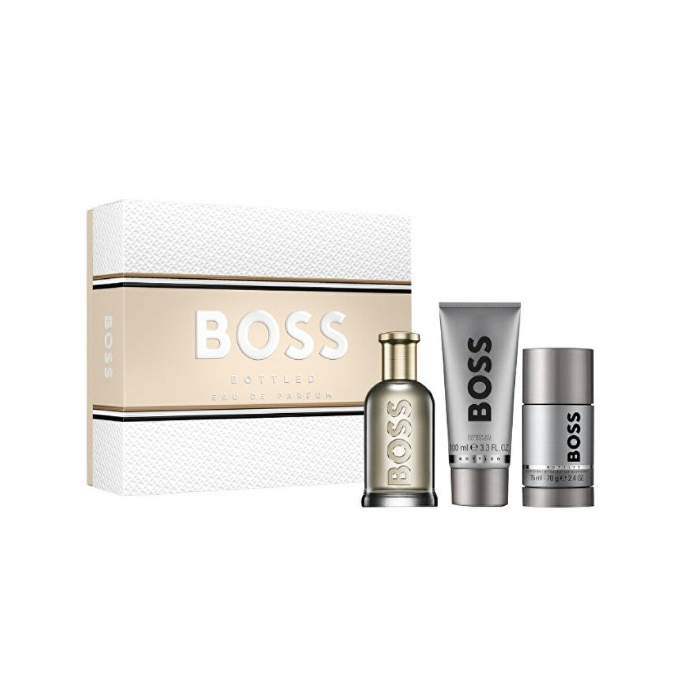 Hugo boss Boss Bottled Eau de Parfum gavesett EDP 100 ml, dusjsåpe 100 ml og deodorant 75 g