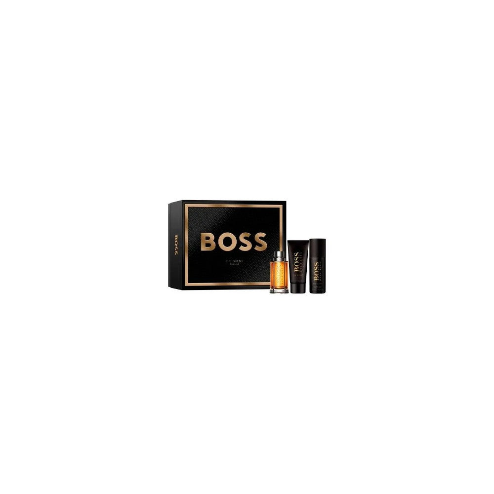 Hugo boss Duftgavesettet Eau de Toilette for menn 100 ml, deo spray 150 ml og dusjsåpe 100 ml