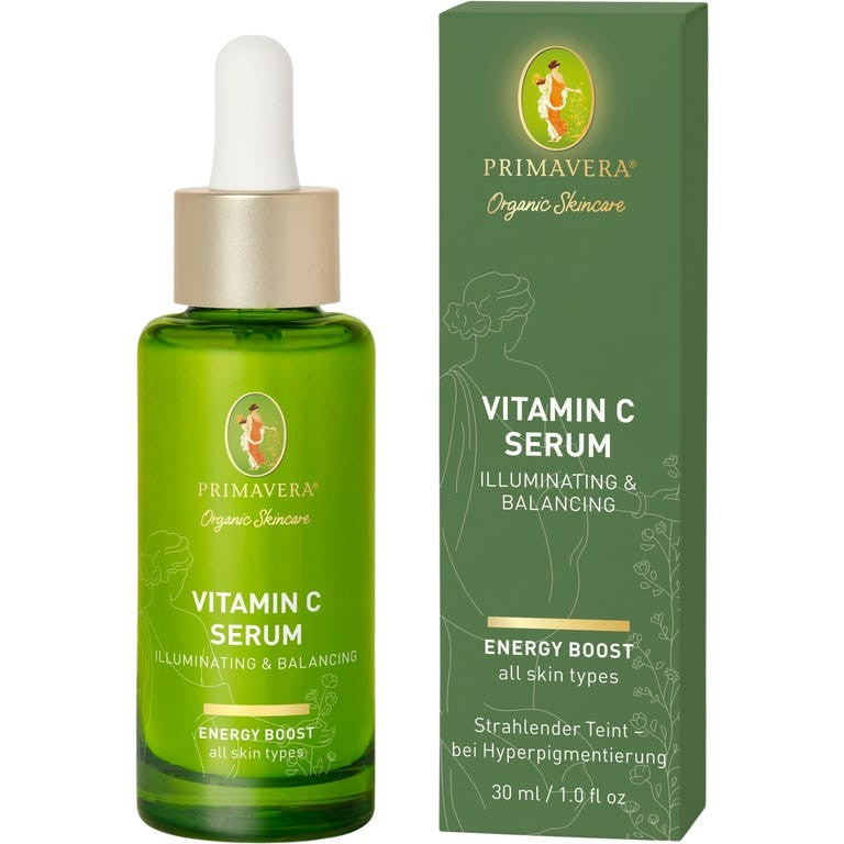 Primavera Upplysande och återbalanserande serum med C-vitamin - 30 ml