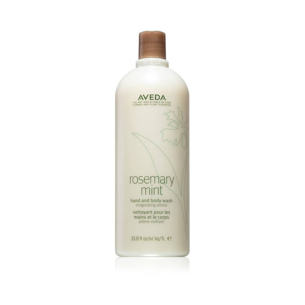 Aveda منظف اليدين والجسم بالصابون الرقيق بالنعناع وإكليل الجبل 1000 مل